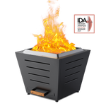 25 In Smokeless Fire Pit, Slatted