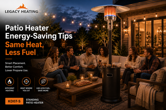 Patio Heater Energy-Saving Tips: Same Heat, Less Fuel