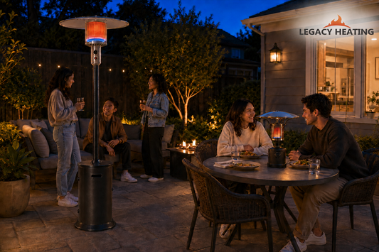 Standing vs. Tabletop Patio Heater: Which One Is Right for Your Space?