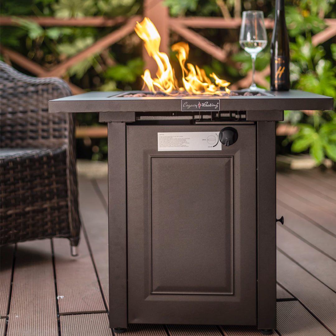 28 In Gas Fire Pit - Mocha