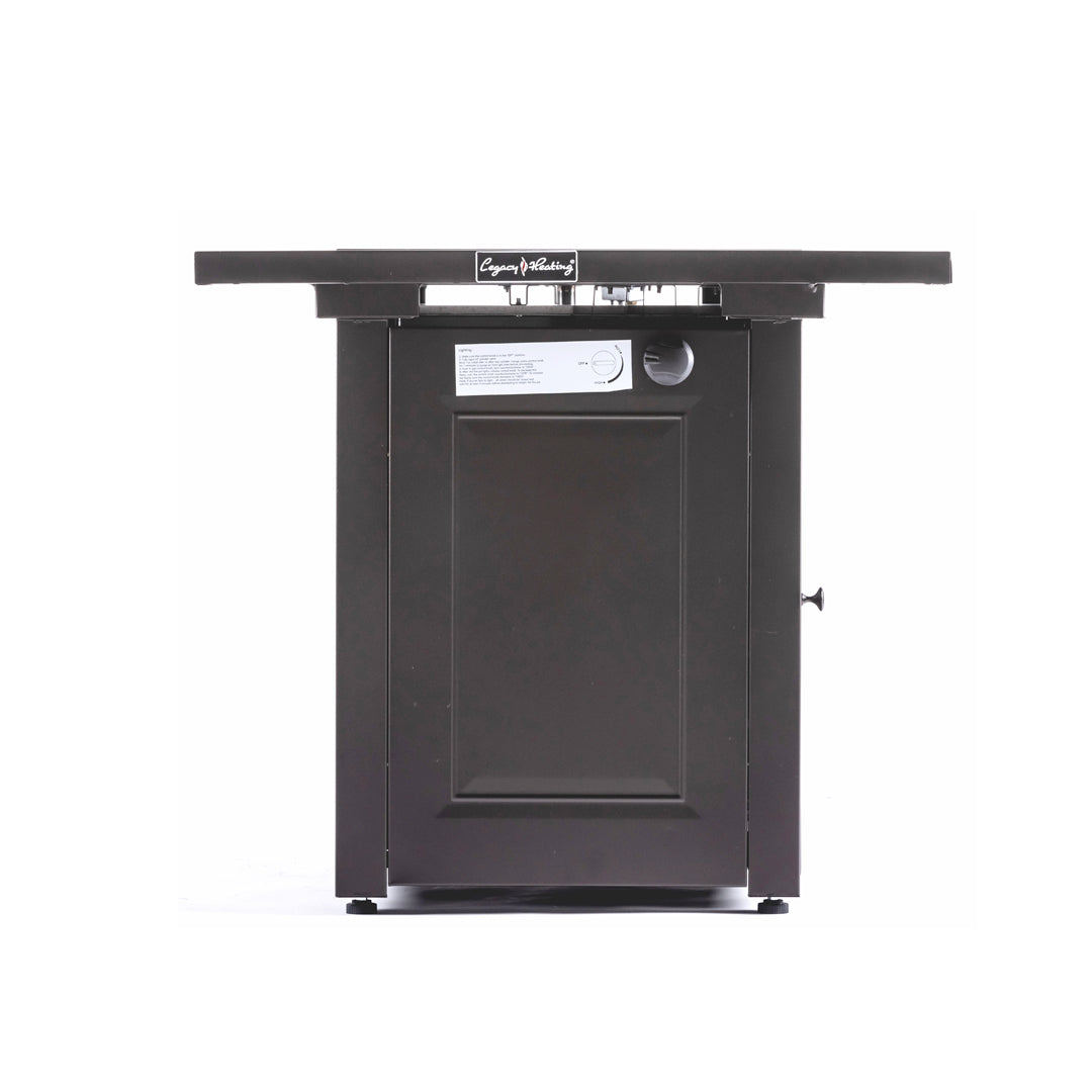 28 In Gas Fire Pit - Mocha