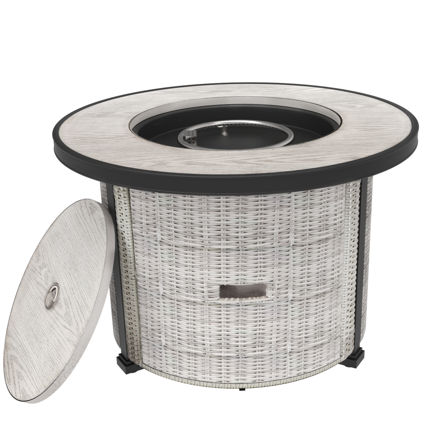 36 In Gas Fire Table