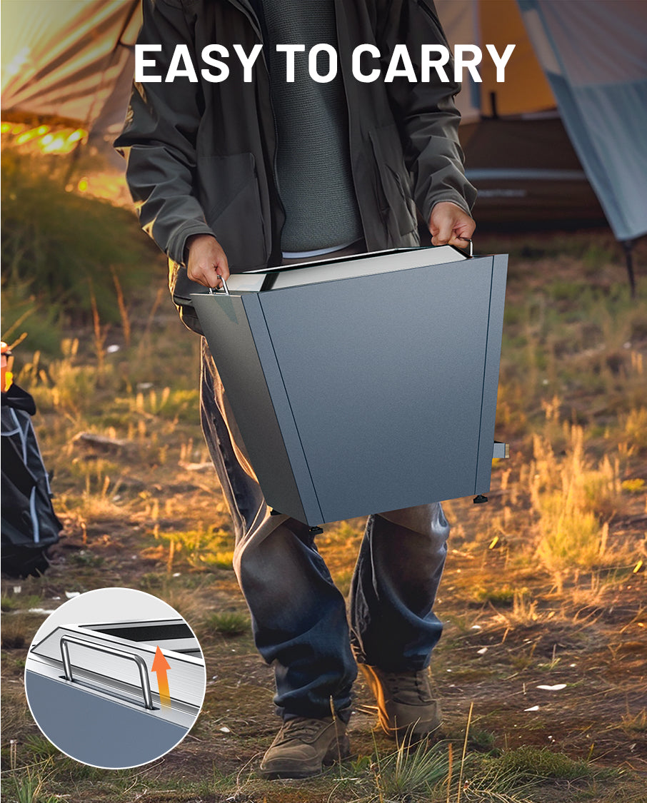 20 In Smokeless Fire Pit, Flat