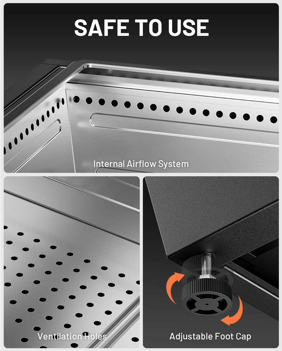 20 In Smokeless Fire Pit, Flat