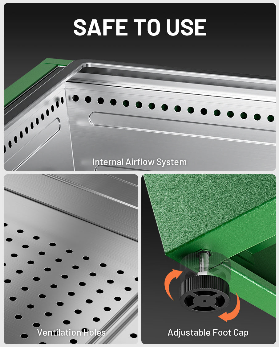 20 In Smokeless Fire Pit, Flat