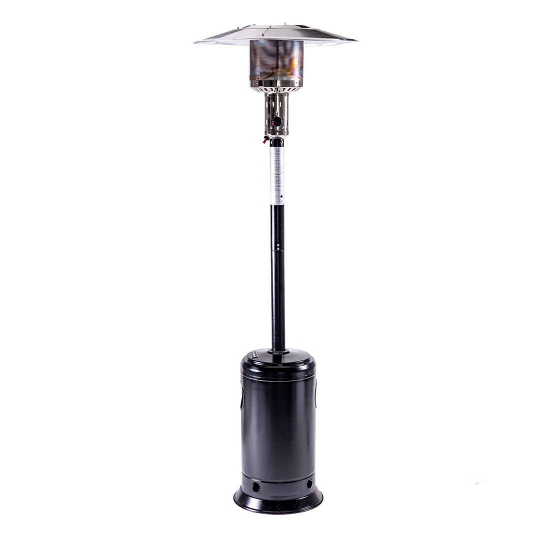 Standing Patio Heater - Hammered Black