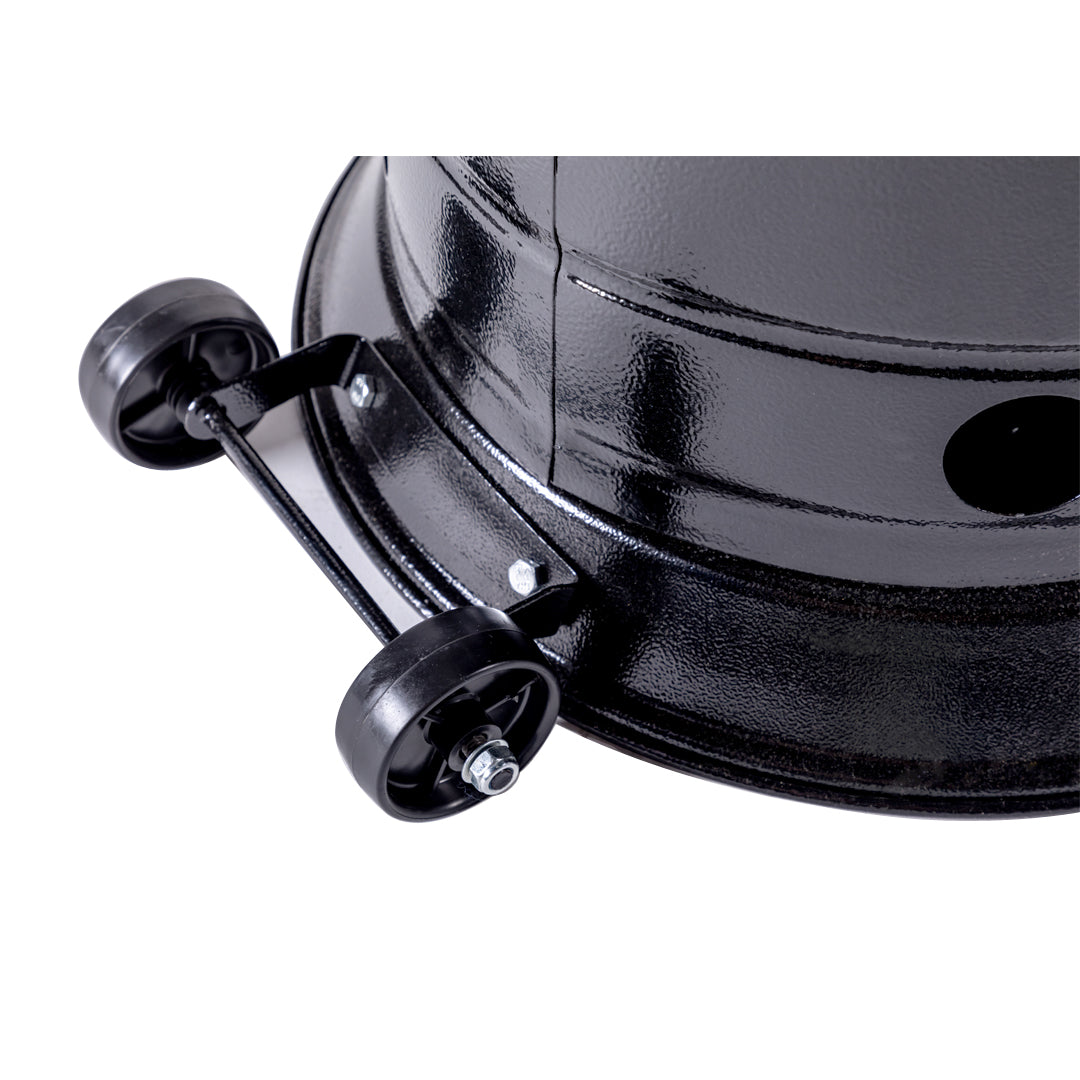 Standing Patio Heater - Hammered Black