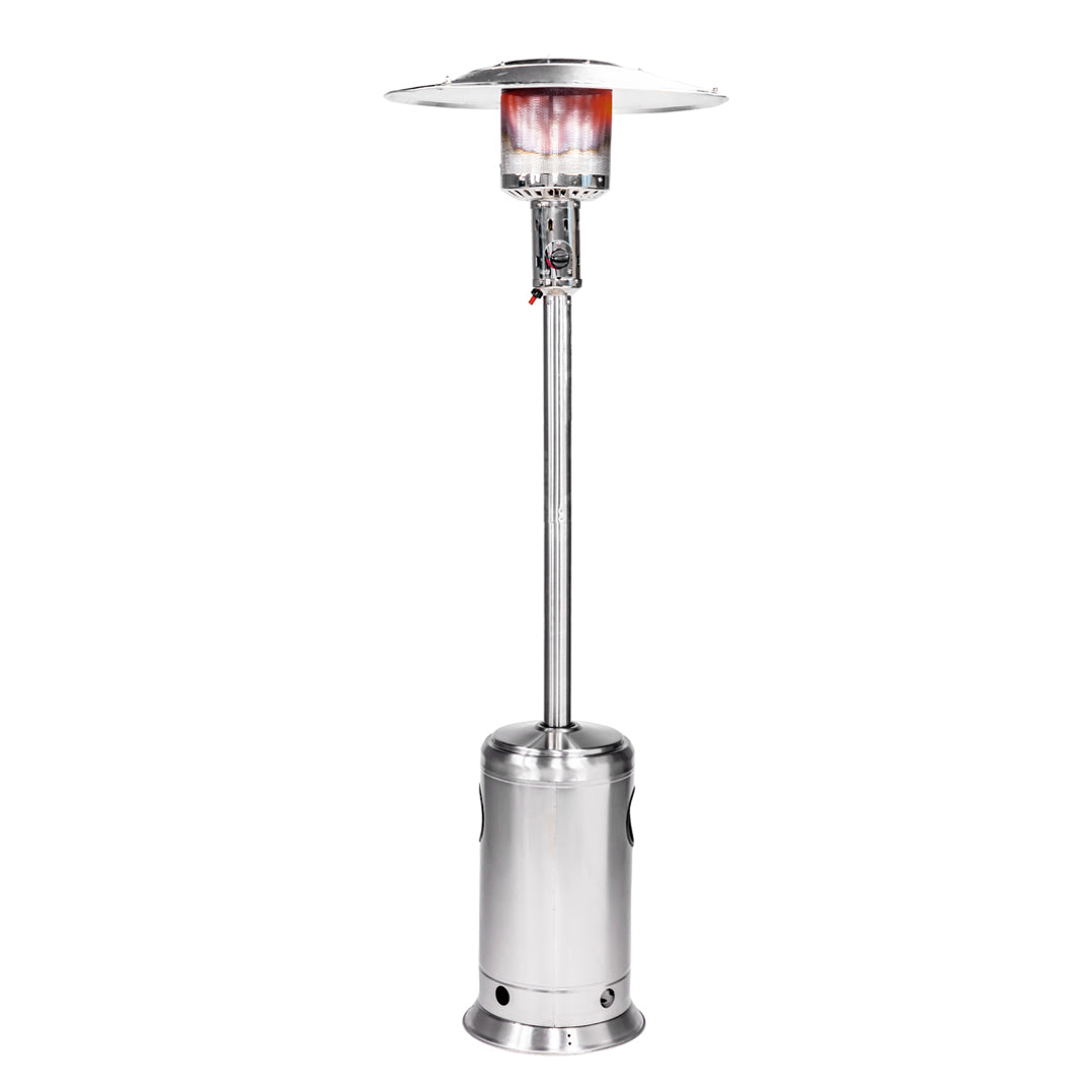 Standing Patio Heater - Stainless Steel