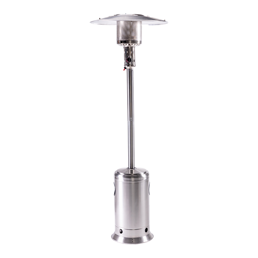 Standing Patio Heater - Stainless Steel