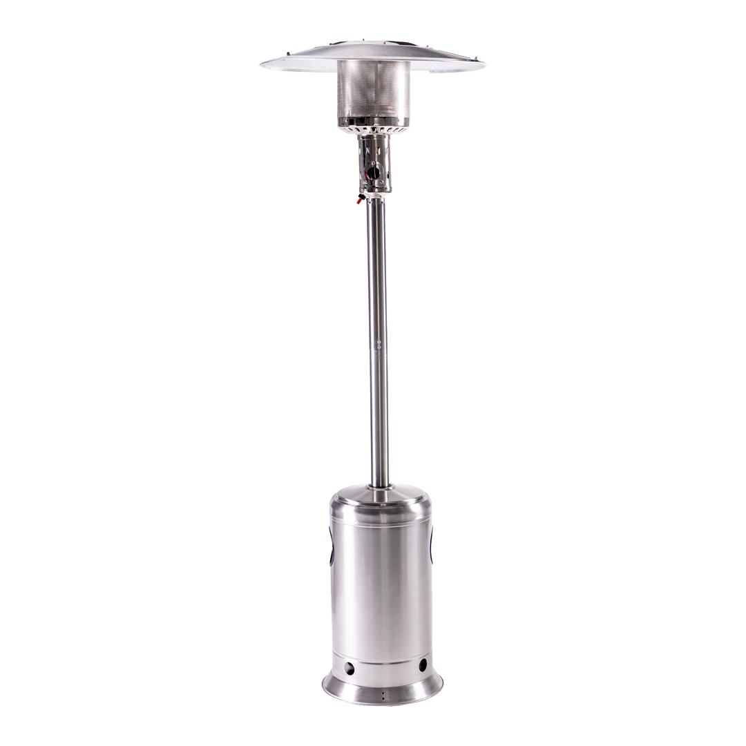 Standing Patio Heater - Stainless Steel