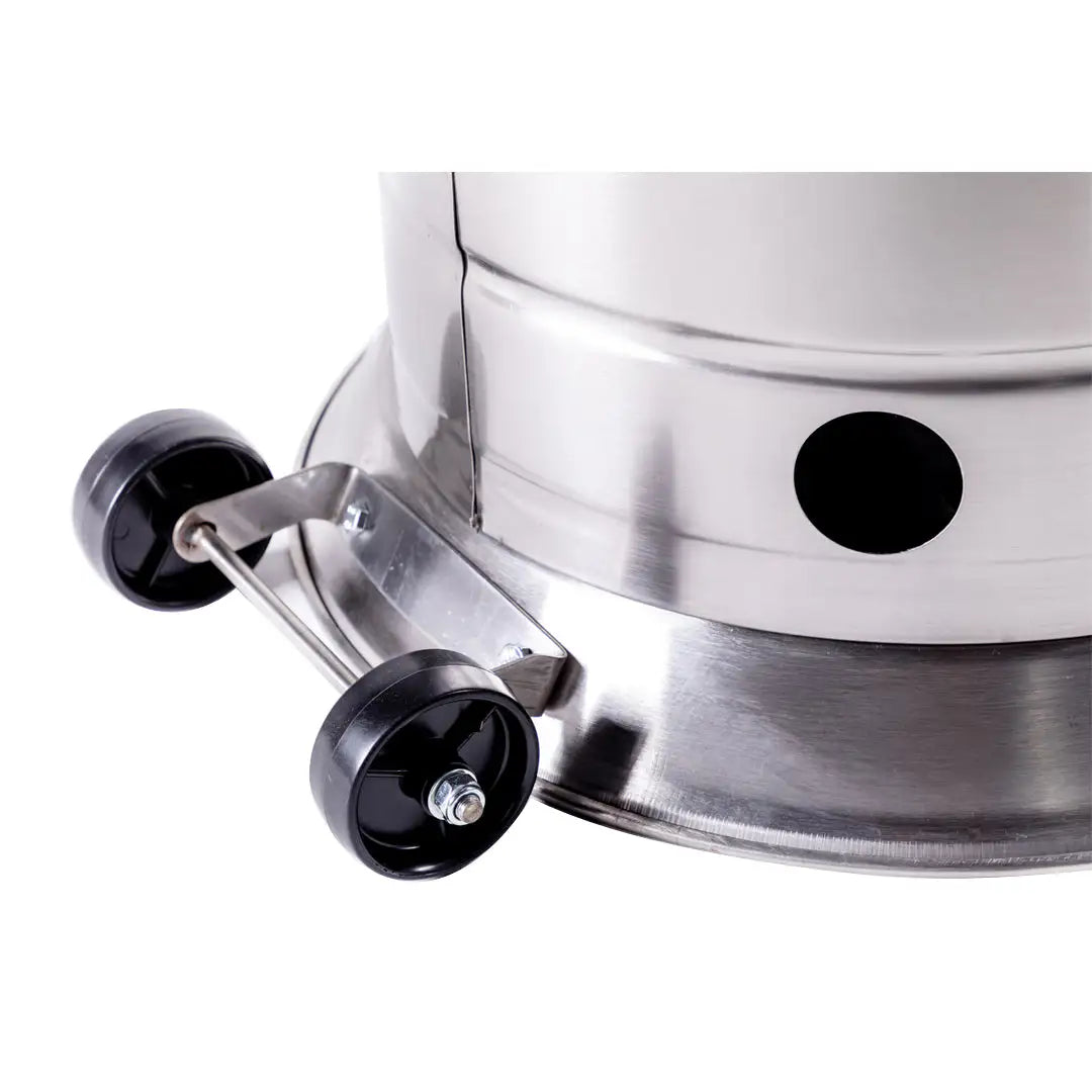 Standing Patio Heater - Stainless Steel