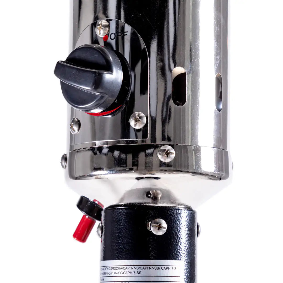 Standing Patio Heater - Hammered Black