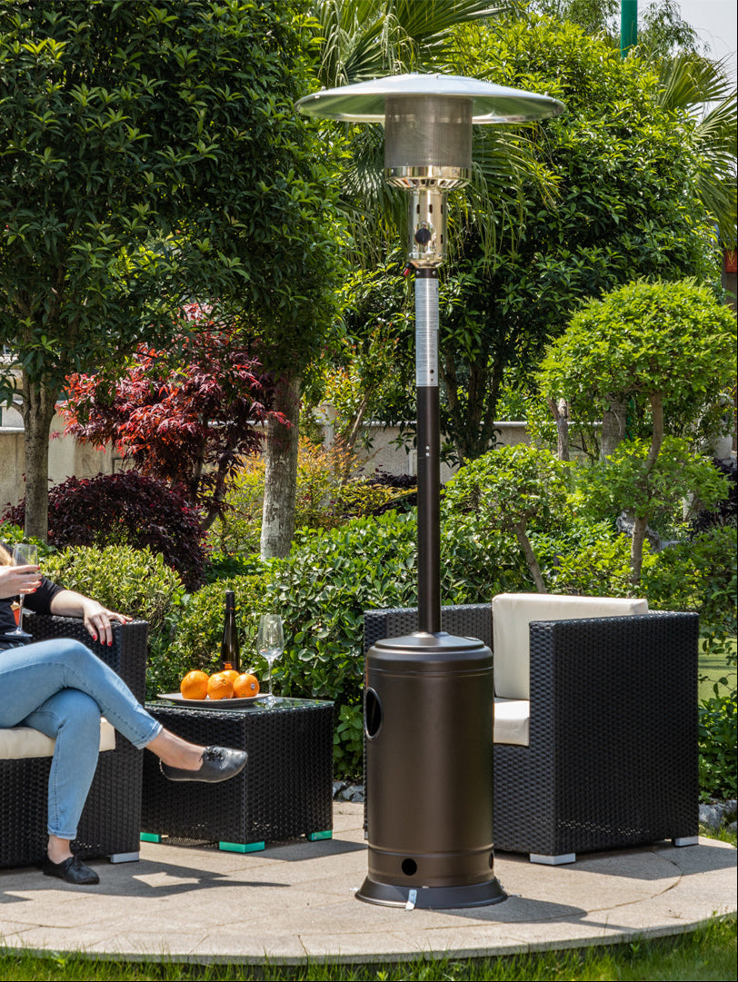 Standing Patio Heater - Mocha