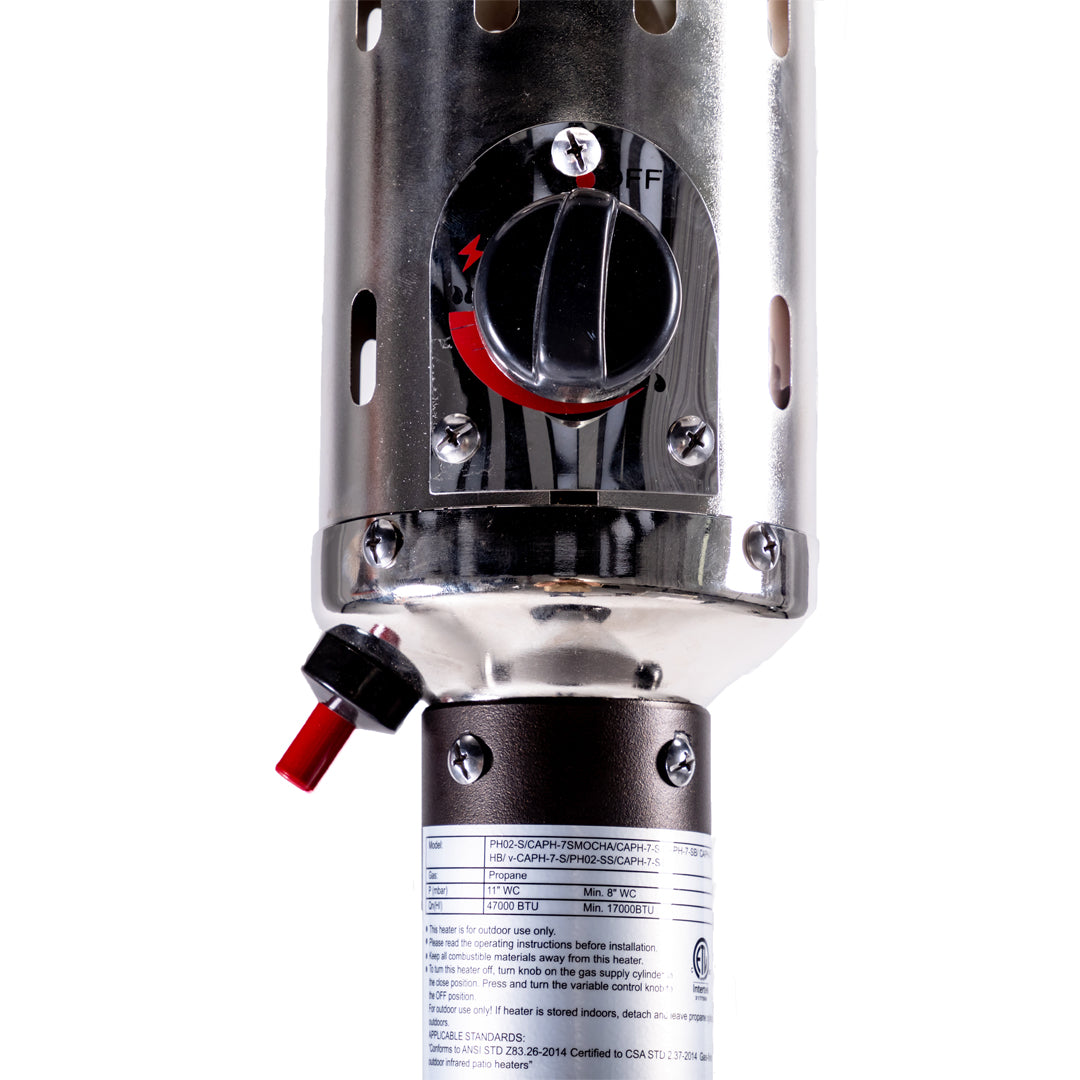 Standing Patio Heater - Mocha