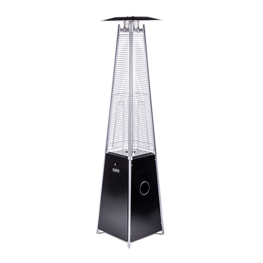 Outdoor Flame Heater - Hammered Black