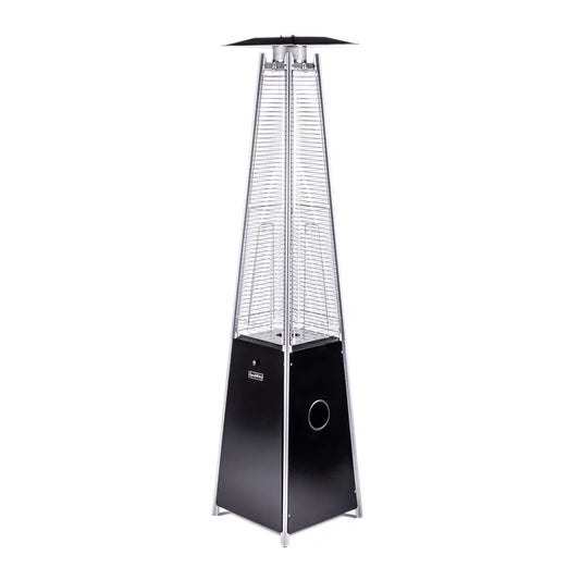Flame Patio Heater - Hammered Black