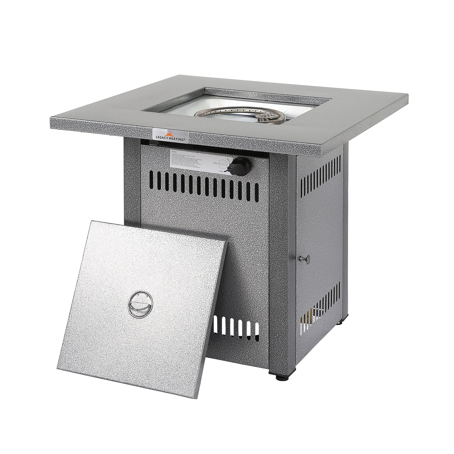 28 In Gas Fire Pit - Sliver