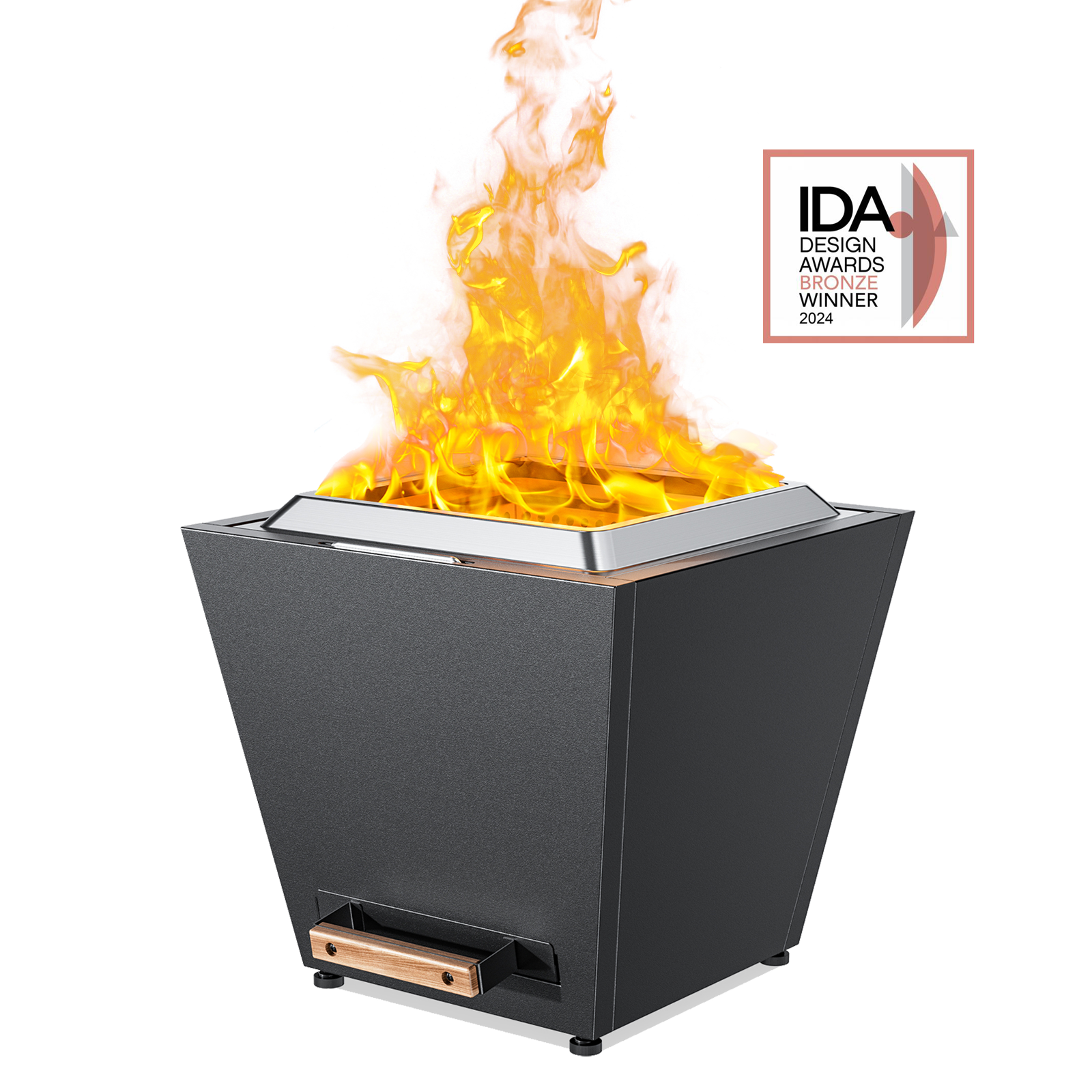 20 In Smokeless Fire Pit, Flat