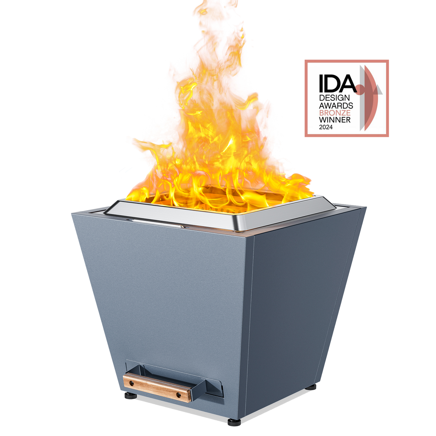 20 In Smokeless Fire Pit, Flat