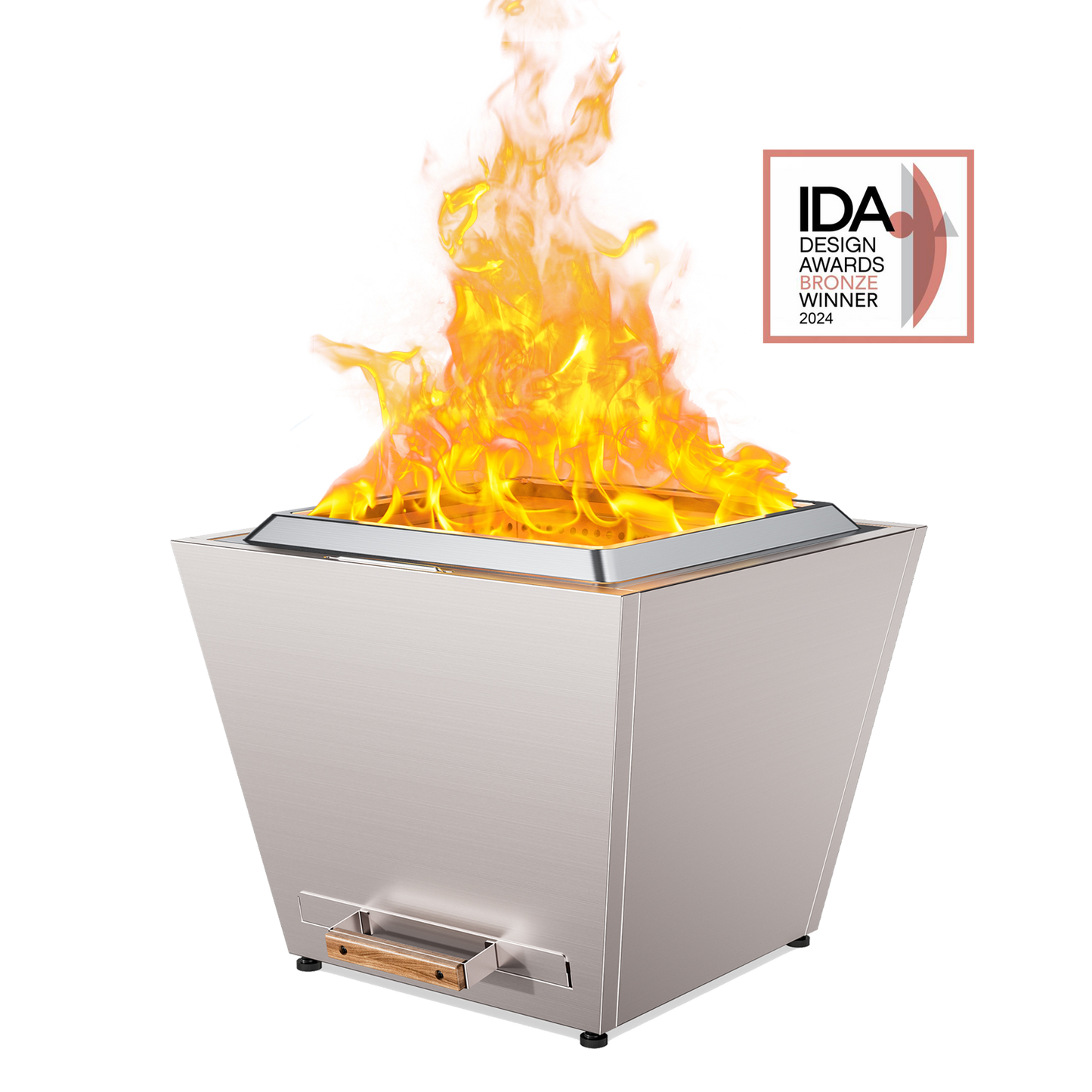 25 In Smokeless Fire Pit, Flat