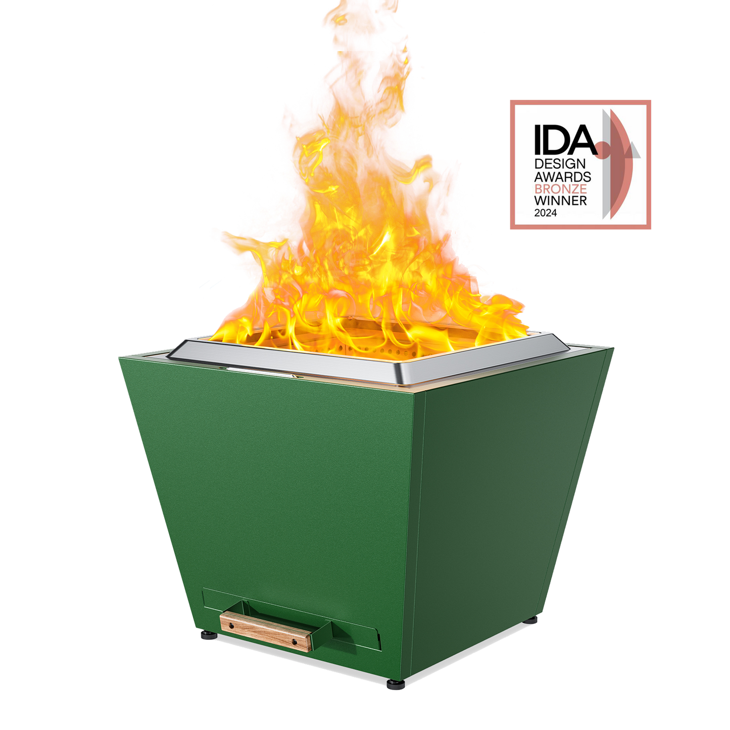 25 In Smokeless Fire Pit, Flat