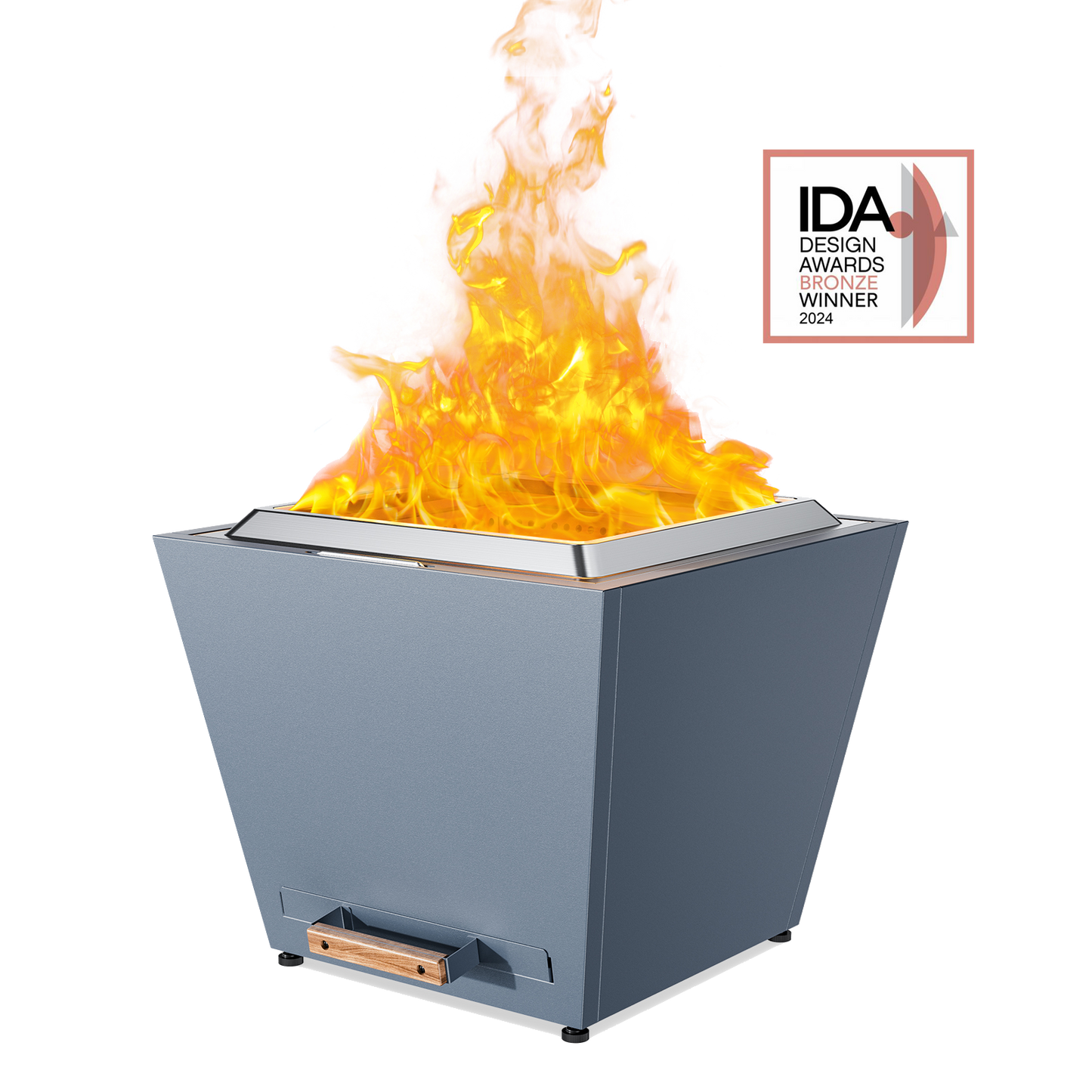 25 In Smokeless Fire Pit, Flat