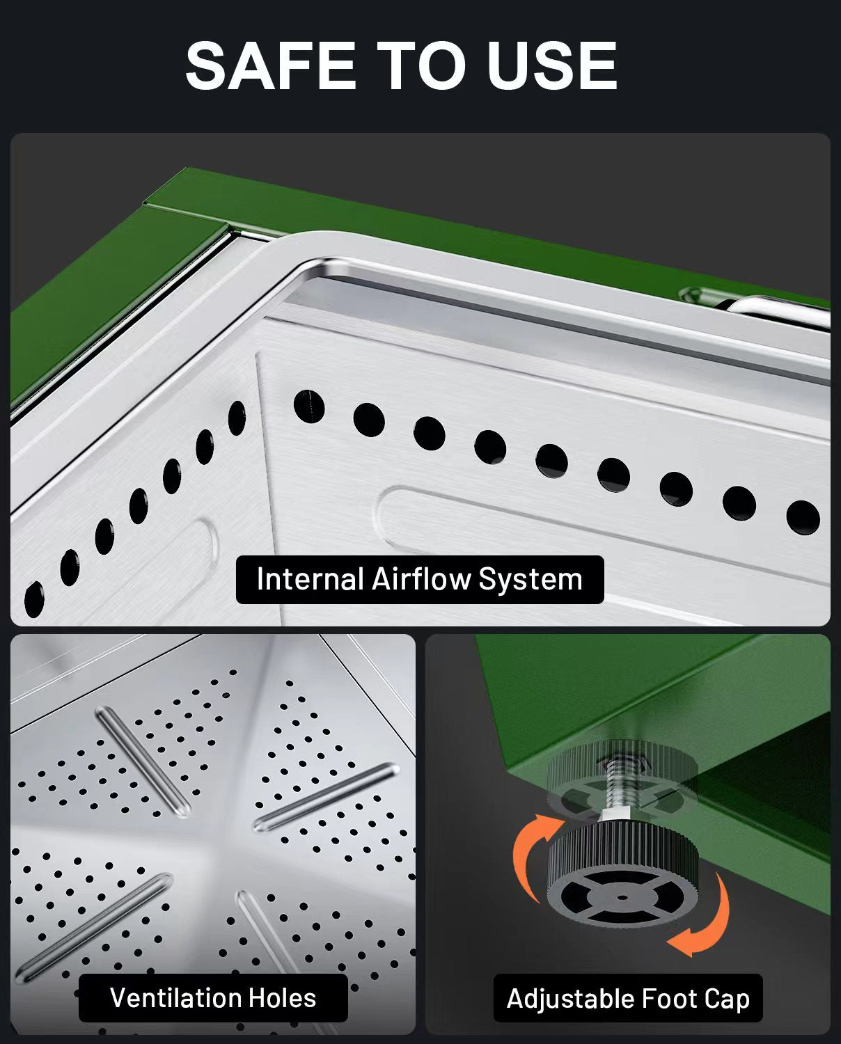 20 In Smokeless Fire Pit, Slatted