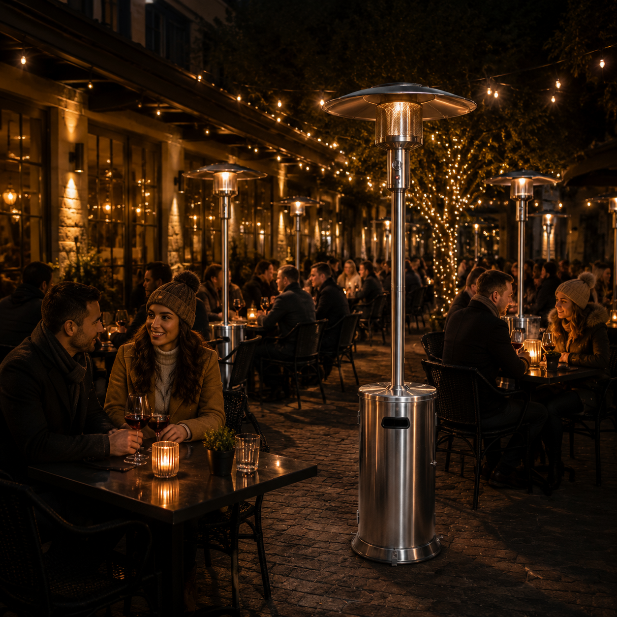 Zone Heat Tech Patio Heater - ZH07-SS